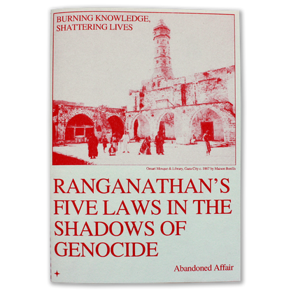Ranganathan's Five Laws in the Shadows of Genocide